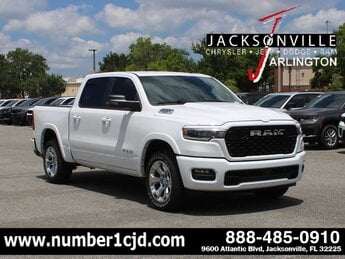 2025 Bright White Clearcoat Ram 1500 Big Horn Truck Automatic RWD