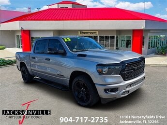 2023 Billet Silver Metallic Clearcoat Ram 1500 Big Horn Automatic HEMI 5.7L V8 Multi Displacement VVT eTorque Engine Truck RWD 4 Door