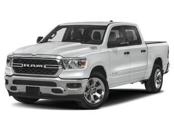 2023 Bright White Clearcoat Ram 1500 Big Horn Truck Automatic G 5.7L 8 Cylinder Engine5.7 RWD 4 Door