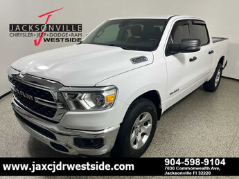 2023 Bright White Clearcoat Ram 1500 Big Horn Truck Automatic G 5.7L 8 Cylinder Engine5.7 RWD 4 Door