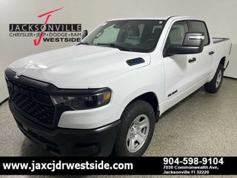 2025 Bright White Clearcoat Ram 1500 Tradesman RWD G 3.6L V6 Cylinder Engine3.6 Truck
