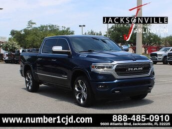 2019 Patriot Blue Pearlcoat Ram All-New 1500 Limited Truck RWD 4 Door