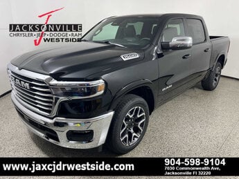 2026 Diamond Black Crystal Pearlcoat Ram 1500 Laramie G 3.0L Straight 6 Cylinder Engine3.0 4 Door Truck