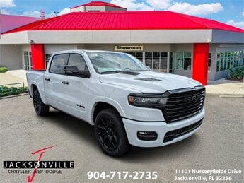 2026 Bright White Clearcoat Ram 1500 Laramie Truck RWD 4 Door 3.0L I6 Engine