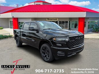 2025 Diamond Black Crystal Pearlcoat Ram 1500 Big Horn 4 Door 3.6L V6 24V VVT Engine Truck