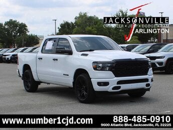 2024 Bright White Clearcoat Ram 1500 Big Horn G 3.6L V6 Cylinder Engine3.6 4X4 Automatic 4 Door