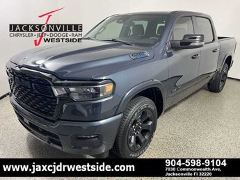 2025 Forged Blue Metallic Ram 1500 Big Horn Truck 4 Door Automatic G 3.6L V6 Cylinder Engine3.6 4X4