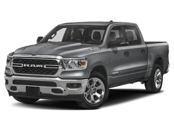 2023 Billet Silver Metallic Clearcoat Ram 1500 Big Horn Truck 4X4 Automatic