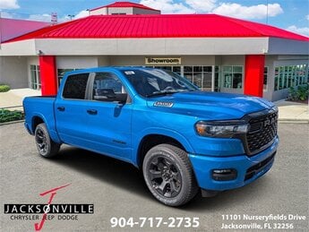 2025 Hydro Blue Pearlcoat Ram 1500 Big Horn 4X4 Truck 4 Door Automatic 3.6L V6 24V VVT Engine