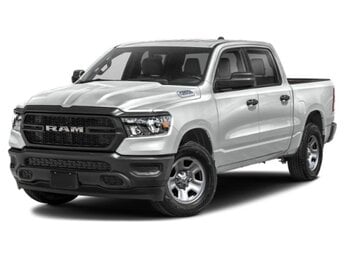 2024 Bright White Clearcoat Ram 1500 Tradesman Truck 4X4 Automatic G 3.6L V6 Cylinder Engine3.6