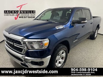 2022 Patriot Blue Pearlcoat Ram 1500 Big Horn Automatic Truck 4 Door