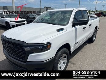 2025 Bright White Clearcoat Ram 1500 Tradesman G 3.6L V6 Cylinder Engine3.6 RWD 4 Door Automatic