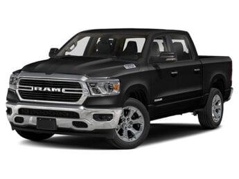 2021 Diamond Black Crystal Pearlcoat Ram 1500 Big Horn 4X4 Truck G 5.7L 8 Cylinder Engine5.7 Automatic