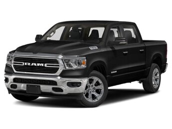 2021 Diamond Black Crystal Pearlcoat Ram 1500 Big Horn 4X4 Truck G 5.7L 8 Cylinder Engine5.7 Automatic