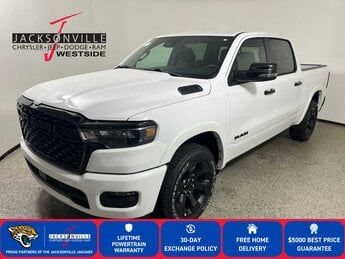 2026 Bright White Clearcoat Ram 1500 Big Horn 4X4 4 Door Truck