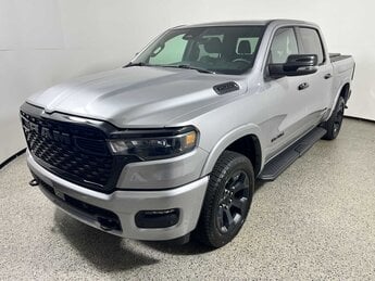 2025 Billet Silver Metallic Clearcoat Ram 1500 Big Horn Truck Automatic 4 Door G 3.0L Straight 6 Cylinder Engine3.0