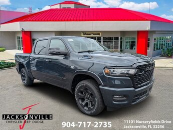 2026 Forged Blue Metallic Ram 1500 Big Horn Truck 4 Door HEMI 5.7L V8 Multi Displacement VVT eTorque Engine Automatic 4X4