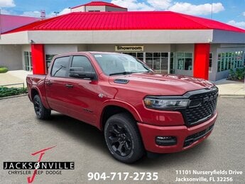 2026 Molten Red Pearlcoat Ram 1500 Big Horn/Lone Star Truck 4X4 HEMI 5.7L V8 Multi Displacement VVT eTorque Engine