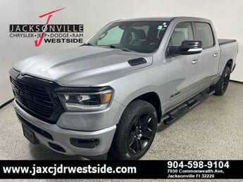 2021 Billet Silver Metallic Clearcoat Ram 1500 Big Horn 4 Door G 5.7L 8 Cylinder Engine5.7 4X4