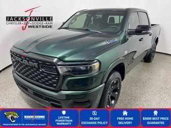 2026 Serrano Green Metallic Ram 1500 Big Horn 4X4 G 5.7L 8 Cylinder Engine5.7 Truck