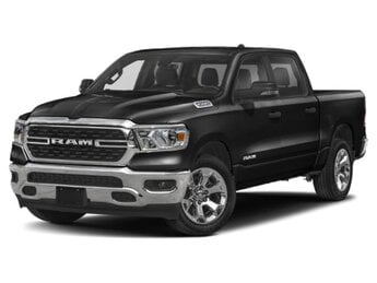 2023 Diamond Black Crystal Pearlcoat Ram 1500 Big Horn G 5.7L 8 Cylinder Engine5.7 Automatic 4X4 Truck 4 Door