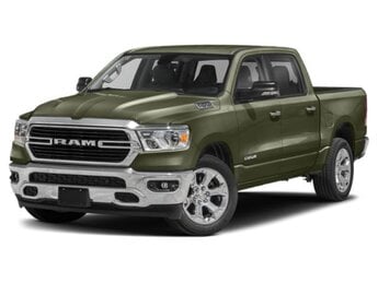 2021 Olive Green Pearlcoat Ram 1500 Big Horn Truck Automatic 4X4 4 Door G 5.7L 8 Cylinder Engine5.7