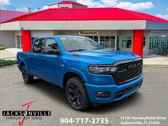 2026 Hydro Blue Pearlcoat Ram 1500 Big Horn 4X4 4 Door Automatic HEMI 5.7L V8 Multi Displacement VVT eTorque Engine