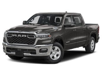 2026 Granite Crystal Metallic Clearcoat Ram 1500 Big Horn HEMI 5.7L V8 Multi Displacement VVT eTorque Engine 4 Door 4X4 Truck