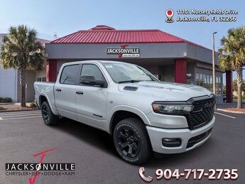 2026 Silver Zynith Ram 1500 Big Horn/Lone Star 4 Door Truck 4X4 Automatic HEMI 5.7L V8 Multi Displacement VVT eTorque Engine