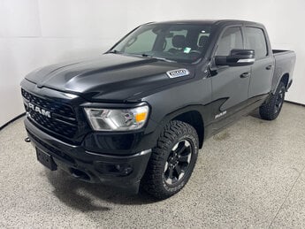2022 Diamond Black Crystal Pearlcoat Ram 1500 Big Horn G 5.7L 8 Cylinder Engine5.7 4X4 4 Door Truck Automatic