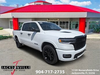 2025 Bright White Clearcoat Ram 1500 Limited Truck 3.0L I6 Engine 4 Door Automatic 4X4