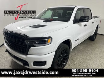 2026 Bright White Clearcoat Ram 1500 Limited Truck G 3.0L Straight 6 Cylinder Engine3.0 4X4 Automatic 4 Door