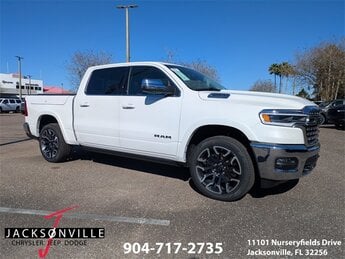 2026 Ivory White Tri-Coat Pearlcoat Ram 1500 Longhorn Truck 4 Door Automatic 3.0L I6 Engine 4X4