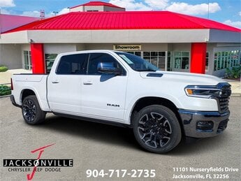 2026 Ivory White Tri-Coat Pearlcoat Ram 1500 Longhorn 4 Door 4X4 Automatic 3.0L I6 Engine Truck