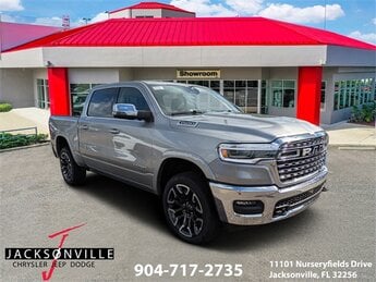 2026 Billet Silver Metallic Clearcoat Ram 1500 Longhorn Automatic 4 Door 4X4 Truck