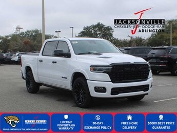 2026 Bright White Clearcoat Ram 1500 Limited G 3.0L Straight 6 Cylinder Engine3.0 4X4 4 Door