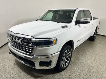 2025 Bright White Clearcoat Ram 1500 Longhorn Truck Automatic 4 Door