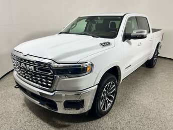 2025 Bright White Clearcoat Ram 1500 Longhorn Truck Automatic 4 Door