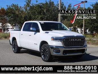 2026 Ivory White Tri-Coat Pearlcoat Ram 1500 Longhorn Automatic 4X4 Truck G 3.0L Straight 6 Cylinder Engine3.0