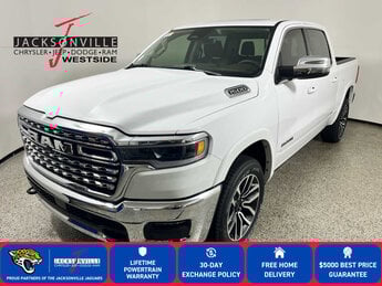 2026 Bright White Clearcoat Ram 1500 Longhorn G 3.0L Straight 6 Cylinder Engine3.0 4X4 Truck Automatic