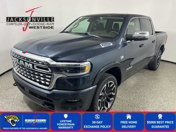 2026 Forged Blue Metallic Ram 1500 Longhorn Automatic G 5.7L 8 Cylinder Engine5.7 4X4
