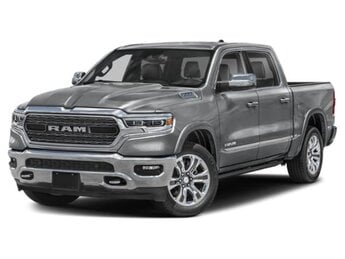 2024 Billet Silver Metallic Clearcoat Ram 1500 Limited Truck Automatic HEMI 5.7L V8 Multi Displacement VVT eTorque Engine