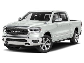 2022 Bright White Clearcoat Ram 1500 Limited Truck 4X4 4 Door HEMI 5.7L V8 Multi Displacement VVT Engine Automatic