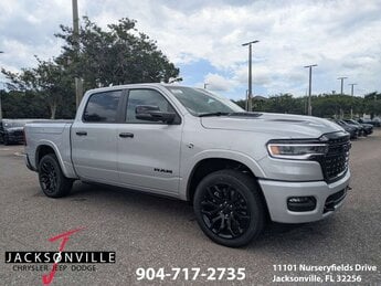 2026 Silver Ram 1500 Limited 4 Door 4X4 Automatic Truck HEMI 5.7L V8 Multi Displacement VVT eTorque Engine