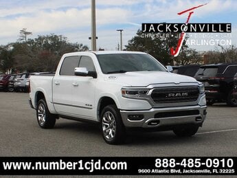 2023 Bright White Clearcoat Ram 1500 Limited 4 Door Truck 4X4 G 5.7L 8 Cylinder Engine5.7