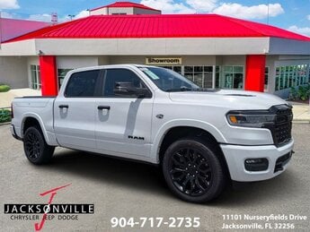 2026 Bright White Clearcoat Ram 1500 Limited HEMI 5.7L V8 Multi Displacement VVT eTorque Engine Automatic 4X4