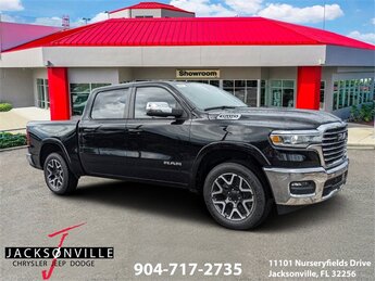 2025 Diamond Black Crystal Pearlcoat Ram 1500 Laramie Truck 3.0L I6 Engine 4X4
