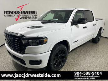 2026 Bright White Clearcoat Ram 1500 Laramie Automatic G 3.0L Straight 6 Cylinder Engine3.0 4 Door 4X4