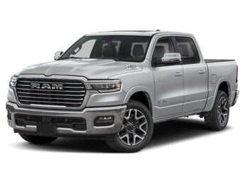 2025 Billet Silver Metallic Clearcoat Ram 1500 Laramie 4X4 Truck 4 Door Automatic