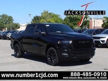 2025 Diamond Black Crystal Pearlcoat Ram 1500 Laramie 4X4 Truck G 3.0L Straight 6 Cylinder Engine3.0 4 Door Automatic